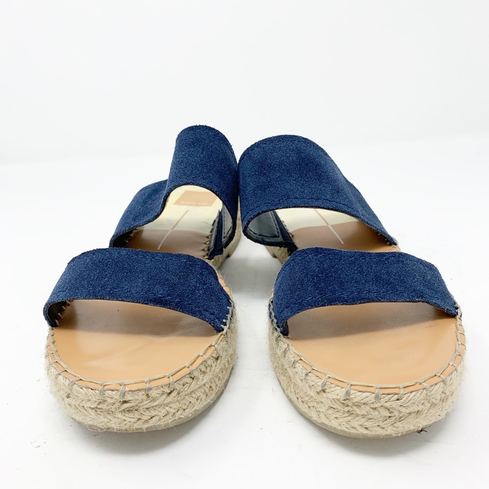 Dolce Vita Sandals Espadrille Isiah Platform Navy - Picture 5 of 8